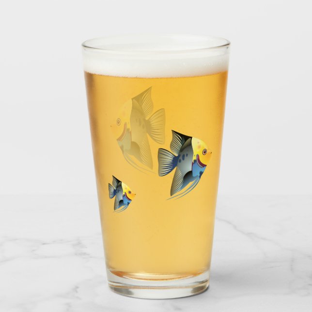 Copo De Pint Peixes (Frente (Preenchido))