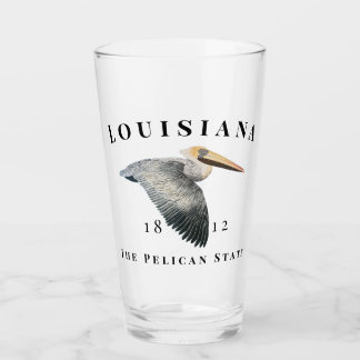 Copo De Pint Pelican State 1812 Glass