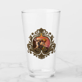 Copo De Pint Pequena fada e a fada fofa.