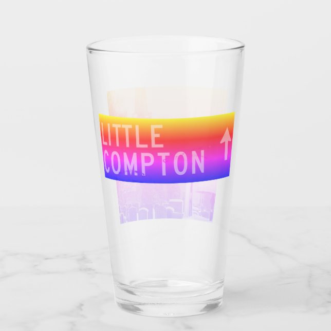 Copo De Pint Pequeno Compton, RI Vintage Rainbow (Frente)