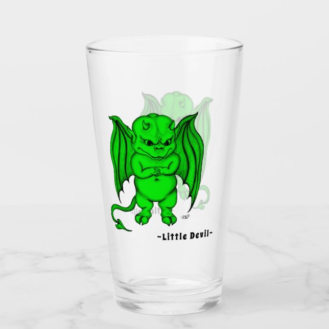 Copo De Pint Pequeno demônio (Frente)