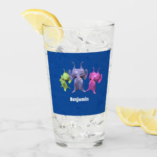 Copo De Pint Pequenos marcianos, personalizados para crianças.