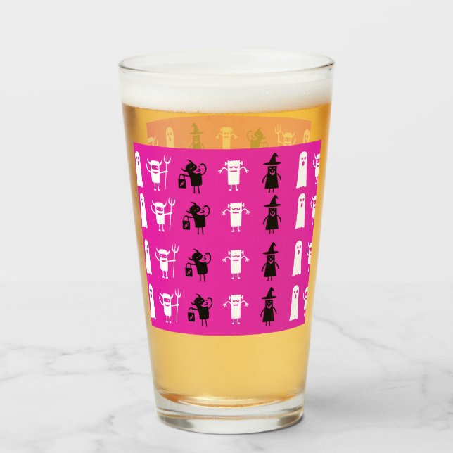 Copo De Pint Pequenos Monstros (Frente (Preenchido))