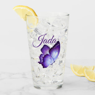 Copo De Pint Personalização da borboleta