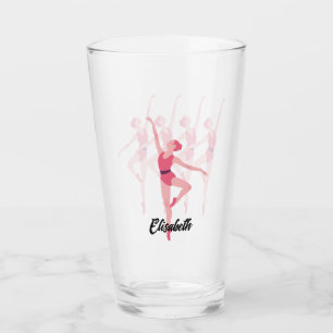 Copo De Pint Personalização de bailarina de dança
