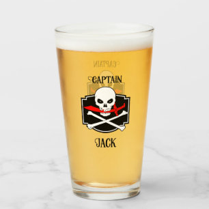 Copo De Pint Personalizado Jolly Roger (Cutlass)