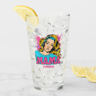 Copo De Pint Personalizado Retro Mama Pop Art (15)