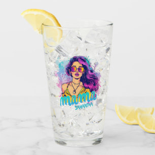 Copo De Pint Personalizado Retro Mama Pop Art (16)