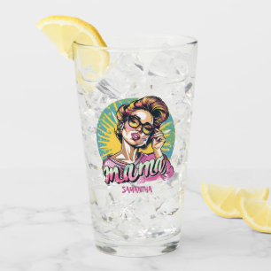 Copo De Pint Personalizado Retro Mama Pop Art (17)