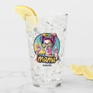 Copo De Pint Personalizado Retro Mama Pop Art (20)