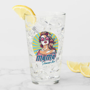 Copo De Pint Personalizado Retro Mama Pop Art (9)