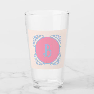 Copo De Pint Personalizado rosa e azul
