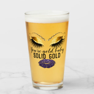 Copo De Pint Personalizado, Você É Dourado Promocional De Cerve