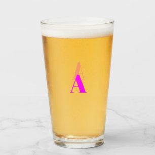 Copo De Pint Personalizar, personalizar a letra inicial do alfa
