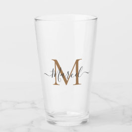 Copo De Pint Personalizar Primeira Letra de Nome