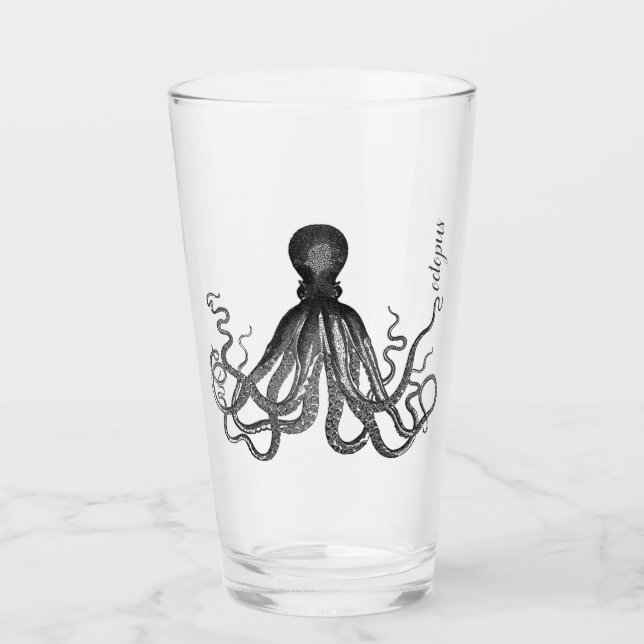 Copo De Pint Personalizar Tumbler Grande - Octopus (Frente)