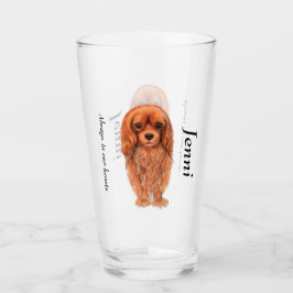 Copo De Pint Personalize Ruby Cavalier King Charles Spaniel