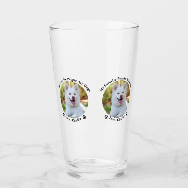 Copo De Pint Personalize seu próprio nome e foto personalizado  (Frente)