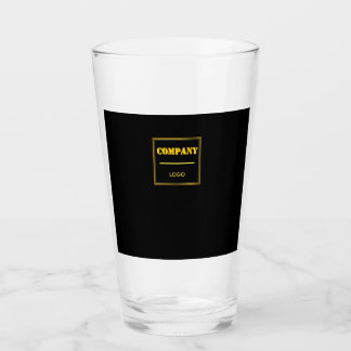 Copo De Pint Personalized Company Black Modern Custom Business
