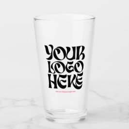Copo De Pint Personalized Logo and Text Beer Glasses