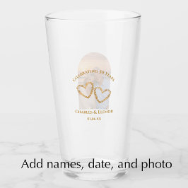 Copo De Pint Personalized Photo Keepsake 50th Anniversary Gift