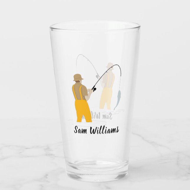 Copo De Pint Pesca (Verso)