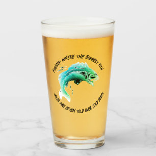 Copo De Pint Pesca: Onde a maior... - Cerveja Pescada