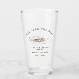 Copo De Pint Pescador Engraçado Festa de Solteiro Personalizada