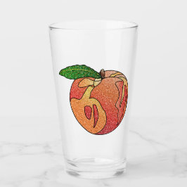 Copo De Pint Pêssego com brilho