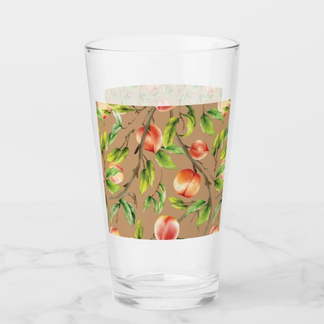 Copo De Pint Pêssegos na árvore (Frente)
