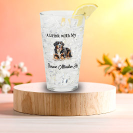 Copo De Pint Pet Bernese Aquarela Personalize