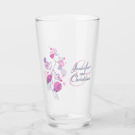 Copo De Pint Pétalas de confete de casamento nomes personalizad