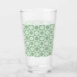 Copo De Pint Pétalas em Silêncio 03. Padrão Floral.