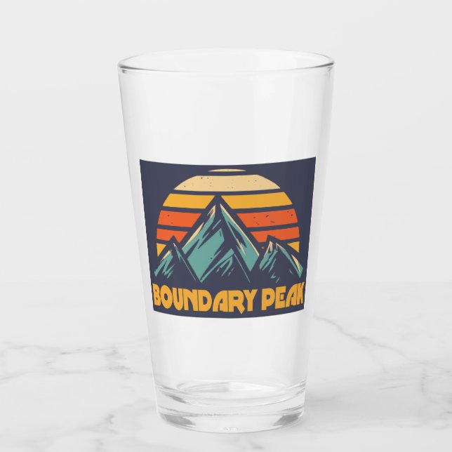 Copo De Pint Pico Boundary Nevada Retro Turquesa (Frente)
