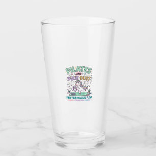 Copo De Pint Pilates de Unicórnio e Poeira de Fada Tipografia N