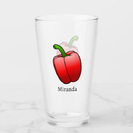 Copo De Pint Pimentão Vermelho