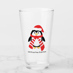 Copo De Pint Pinguim bonito do Natal