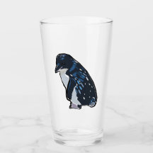 Pinguim Fada - Tumbler de Vidro