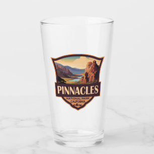 Copo De Pint Pinnacle National Park Illustration Viagem Art