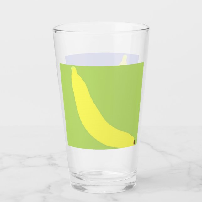Copo De Pint pintura de banana (Frente)