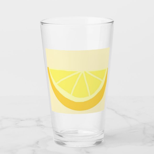 Copo De Pint pintura laranja (Frente)
