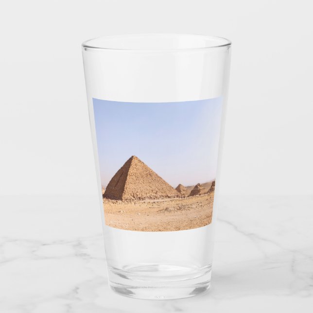 Copo De Pint Pirâmides do Egito Coffee Mug (Frente)