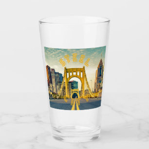 Copo De Pint Pittsburgh Steel City Skyline 412 Pennsylvania Can