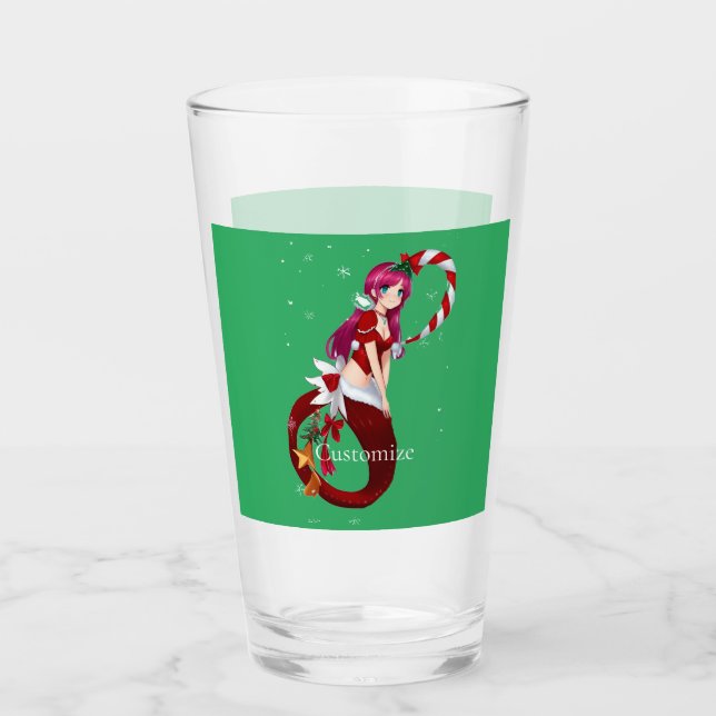 Copo De Pint Pixie Mermaid Thunder_Cove Natal (Frente)