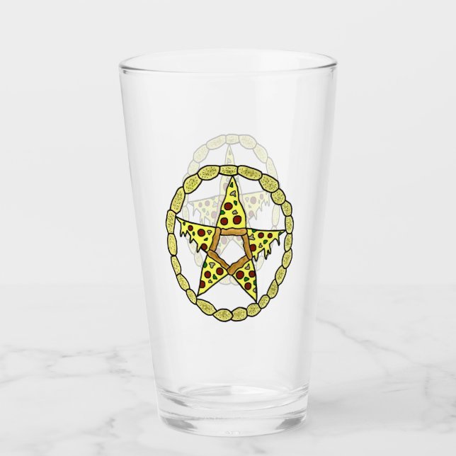 Copo De Pint Pizza Pentacle Glass (Frente)