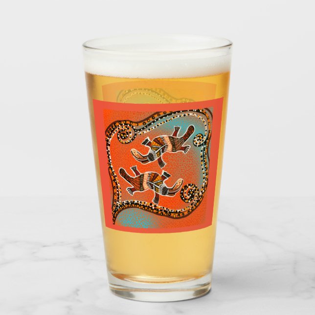 COPO DE PINT PLATAPUS ART (Frente (Preenchido))