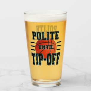 Copo De Pint Polite Até Desligar Humor De Basquete