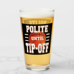 Copo De Pint Polite Até Desligar Humor De Basquete