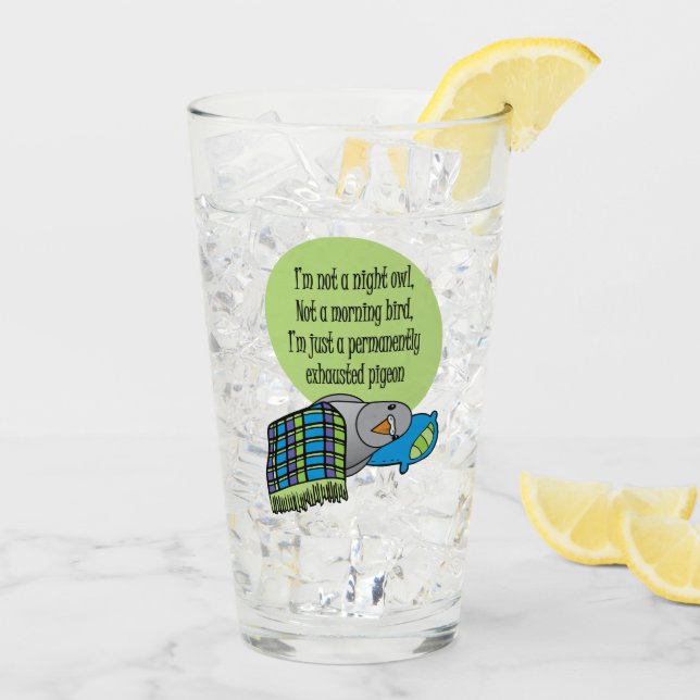 Copo De Pint Pombo esgotado (Gelo traseiro)