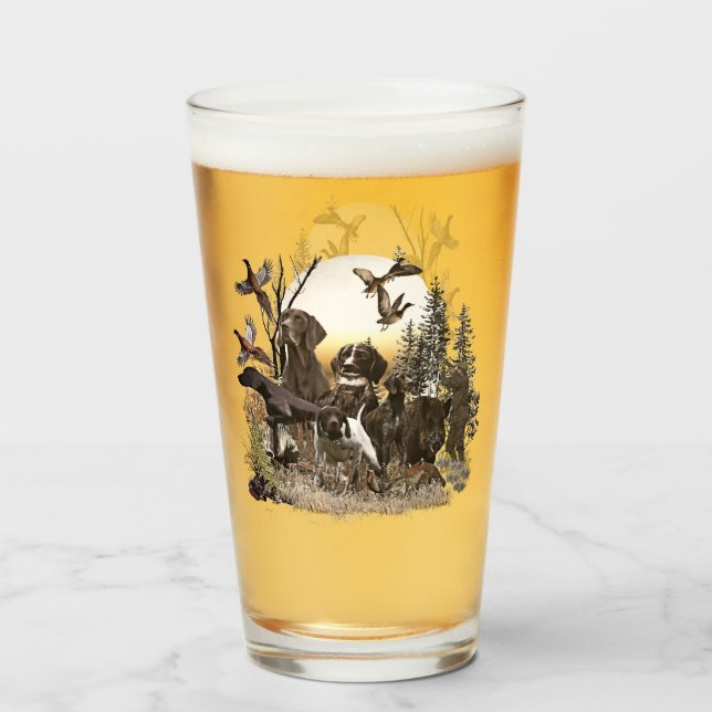 Copo De Pint Ponteiros abreviados alemães (SPG) (Traseira (Preenchido))